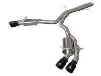 MACH Force-Xp 3 IN to 2-1/2 IN Stainless Steel Cat-Back Exhaust System Black